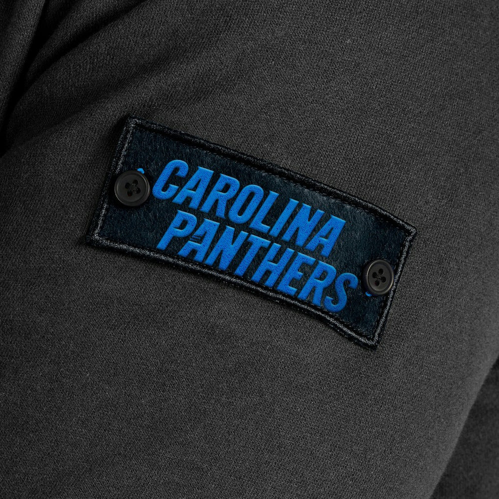 Carolina Panthers J. Palmer QB1 Full-Zip Sweatshirt Black | NFL