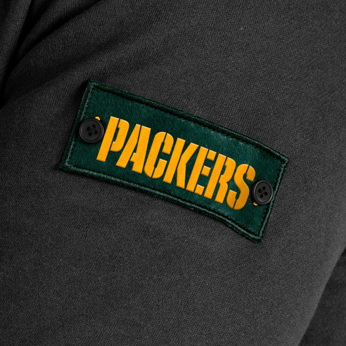 Green Bay Packers J. Palmer QB1 Full-Zip Sweatshirt Black | NFL