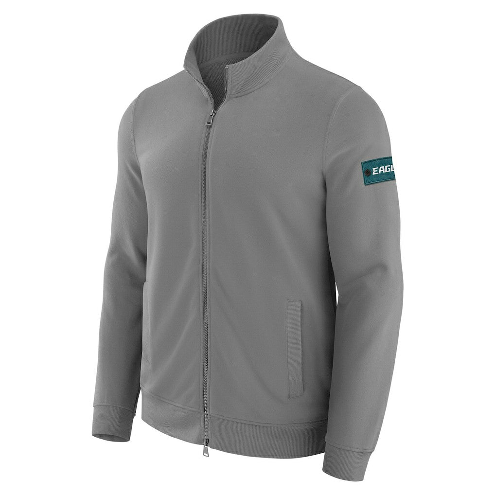 Philadelphia Eagles J. Palmer QB1 Full-Zip Sweatshirt Graphite | NFL
