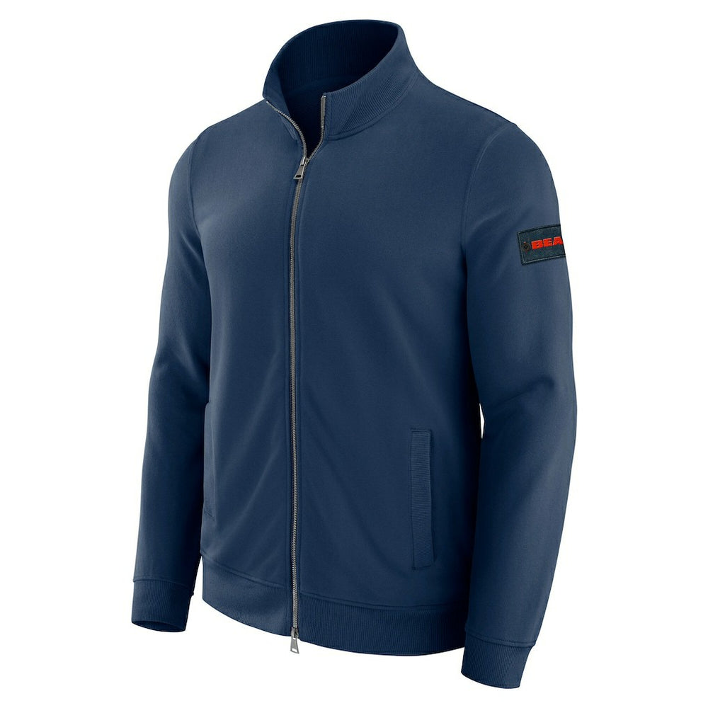 Chicago Bears J. Palmer QB1 Full-Zip Sweatshirt Navy | NFL