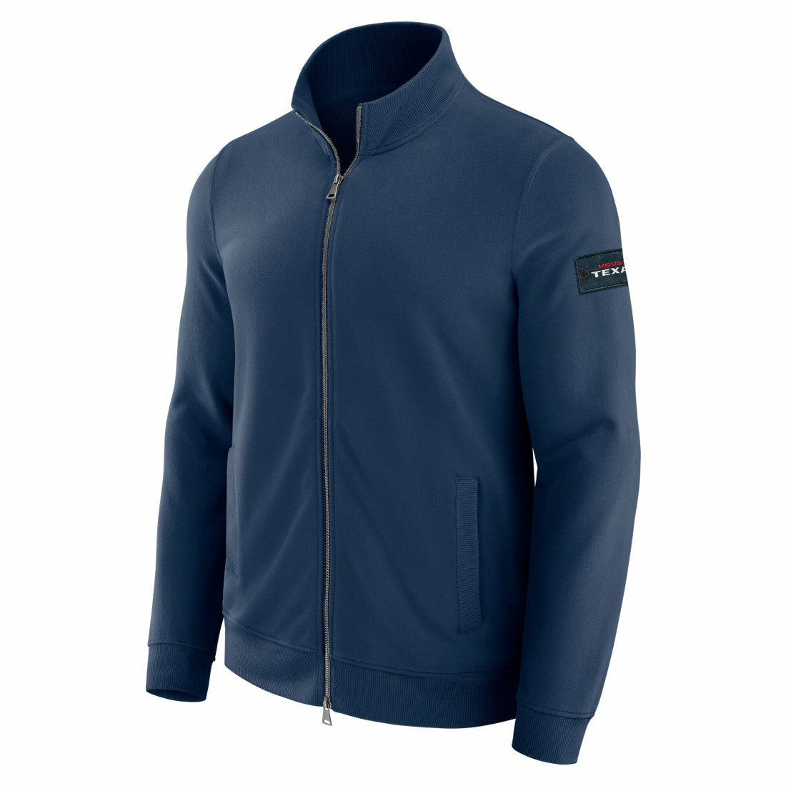 Houston Texans J. Palmer QB1 Full-Zip Sweatshirt Navy | NFL