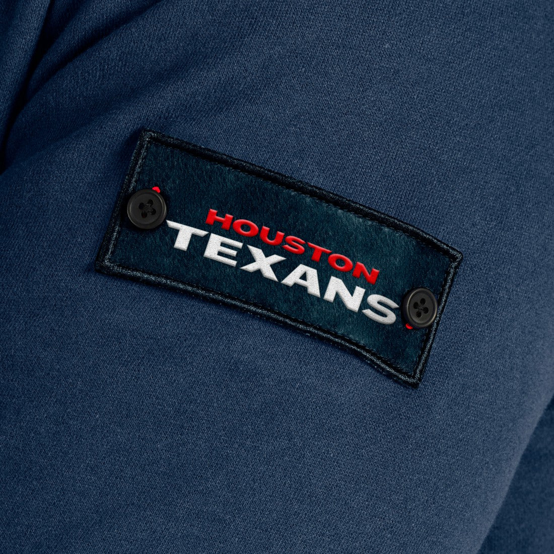 Houston Texans J. Palmer QB1 Full-Zip Sweatshirt Navy | NFL