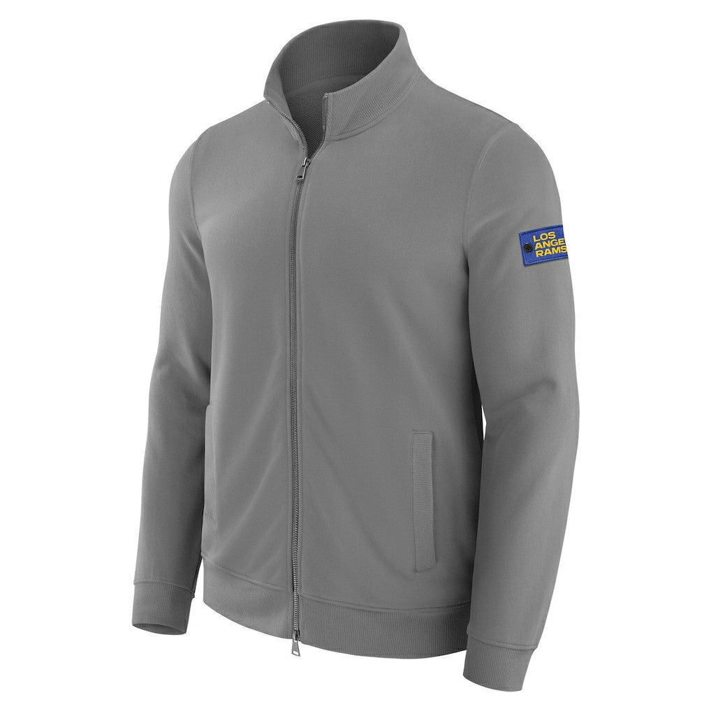Los Angeles Rams J. Palmer QB1 Full-Zip Sweatshirt Graphite | NFL