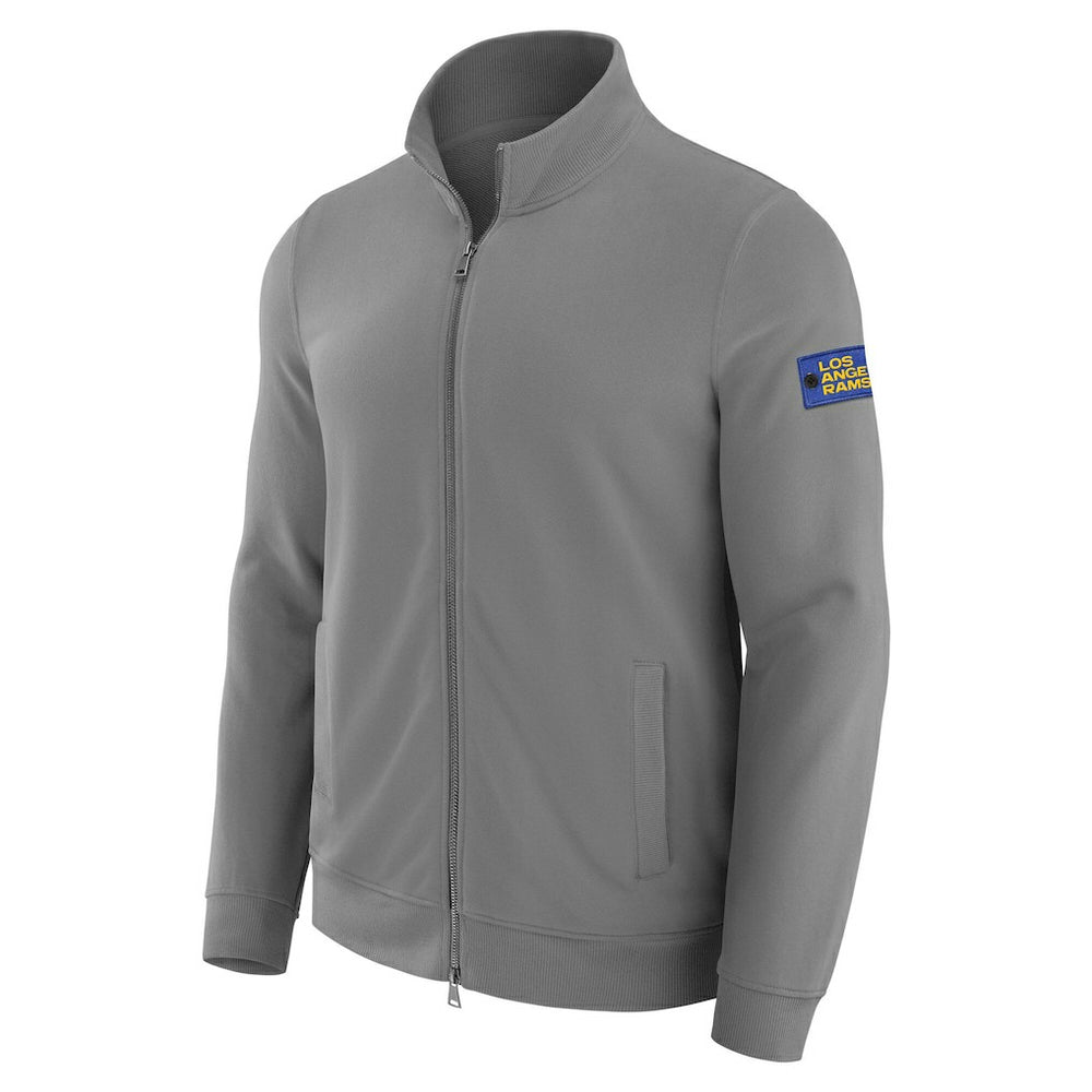Los Angeles Rams J. Palmer QB1 Full-Zip Sweatshirt Graphite | NFL