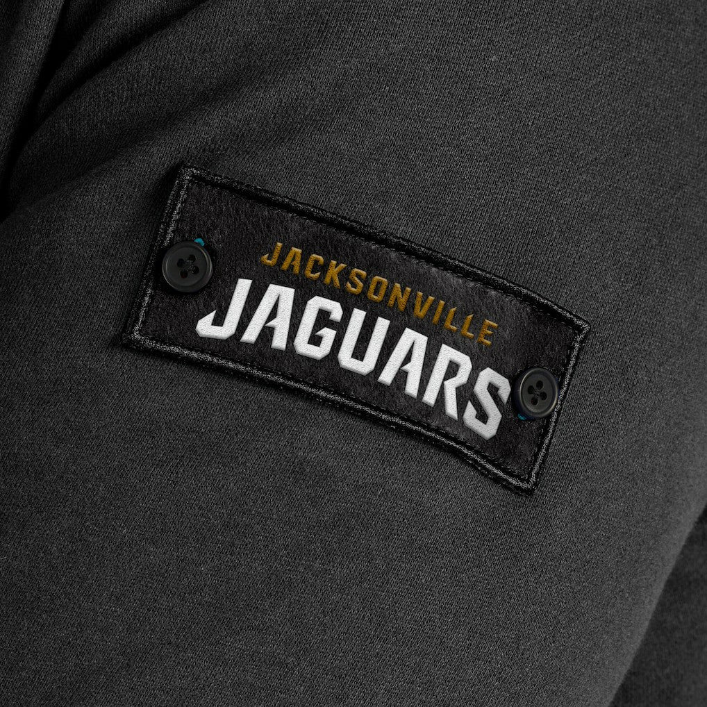 Jacksonville Jaguars J. Palmer QB1 Full-Zip Sweatshirt Black | NFL