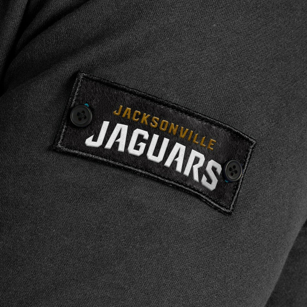 Jacksonville Jaguars J. Palmer QB1 Full-Zip Sweatshirt Black | NFL