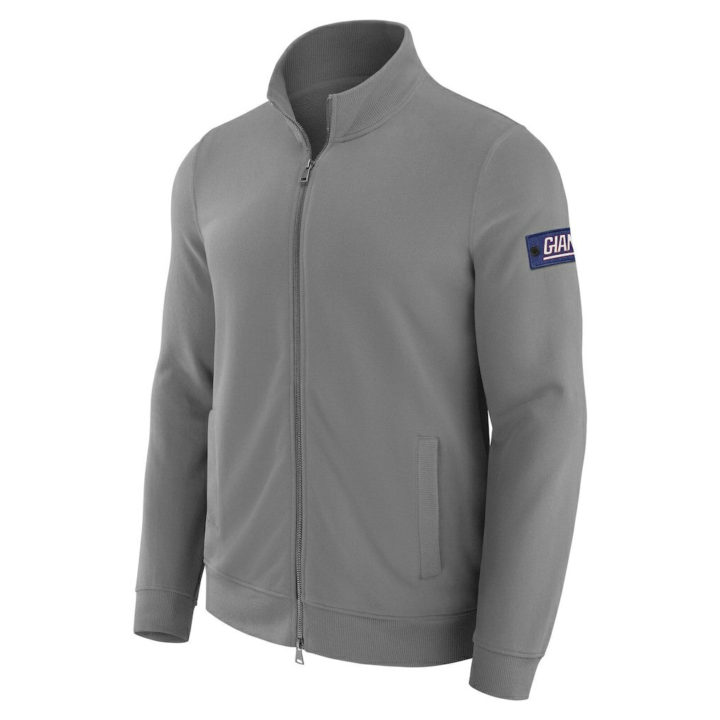 New York Giants J. Palmer QB1 Full-Zip Sweatshirt Graphite | NFL