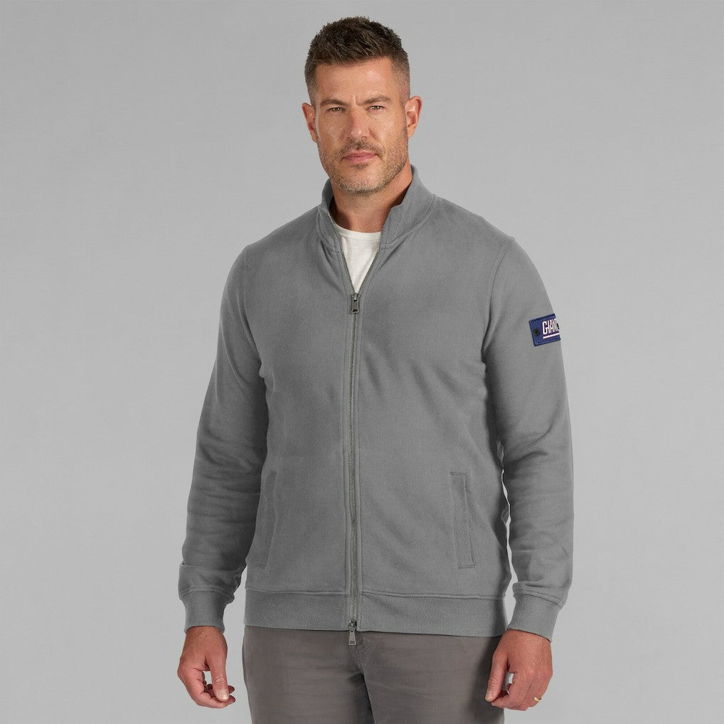 New York Giants J. Palmer QB1 Full-Zip Sweatshirt Graphite | NFL