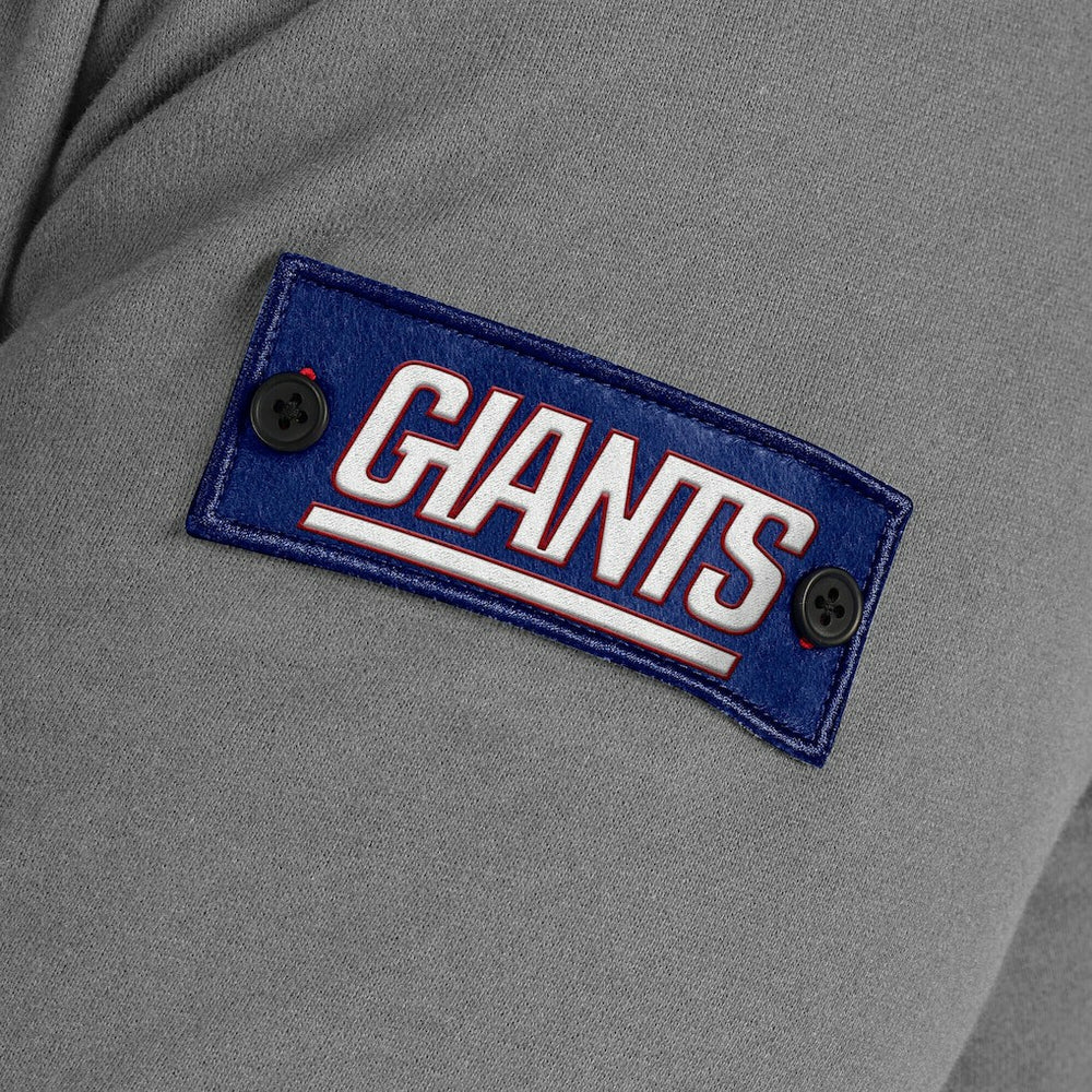 New York Giants J. Palmer QB1 Full-Zip Sweatshirt Graphite | NFL