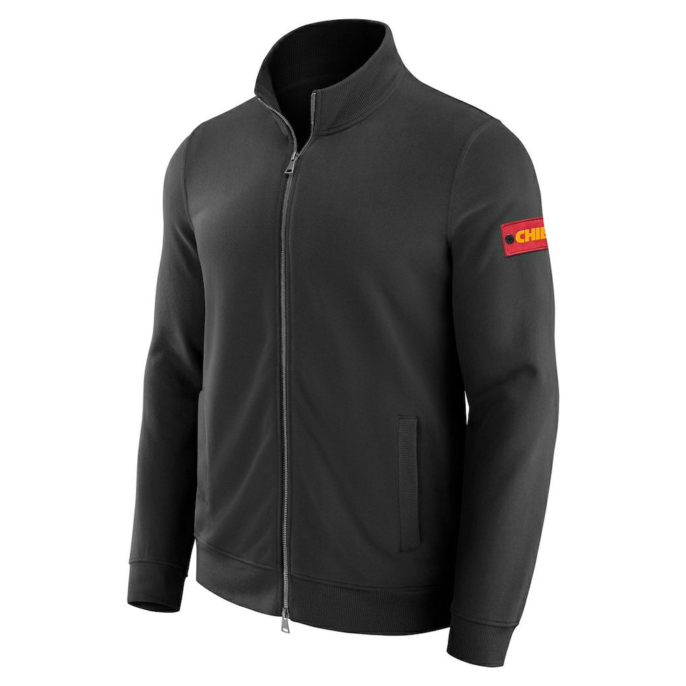 Kansas City Chiefs J. Palmer QB1 Full-Zip Sweatshirt Black | NFL