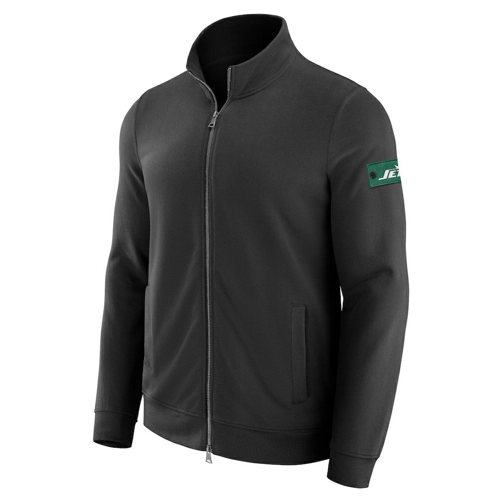 New York Jets J. Palmer QB1 Full-Zip Sweatshirt Black | NFL