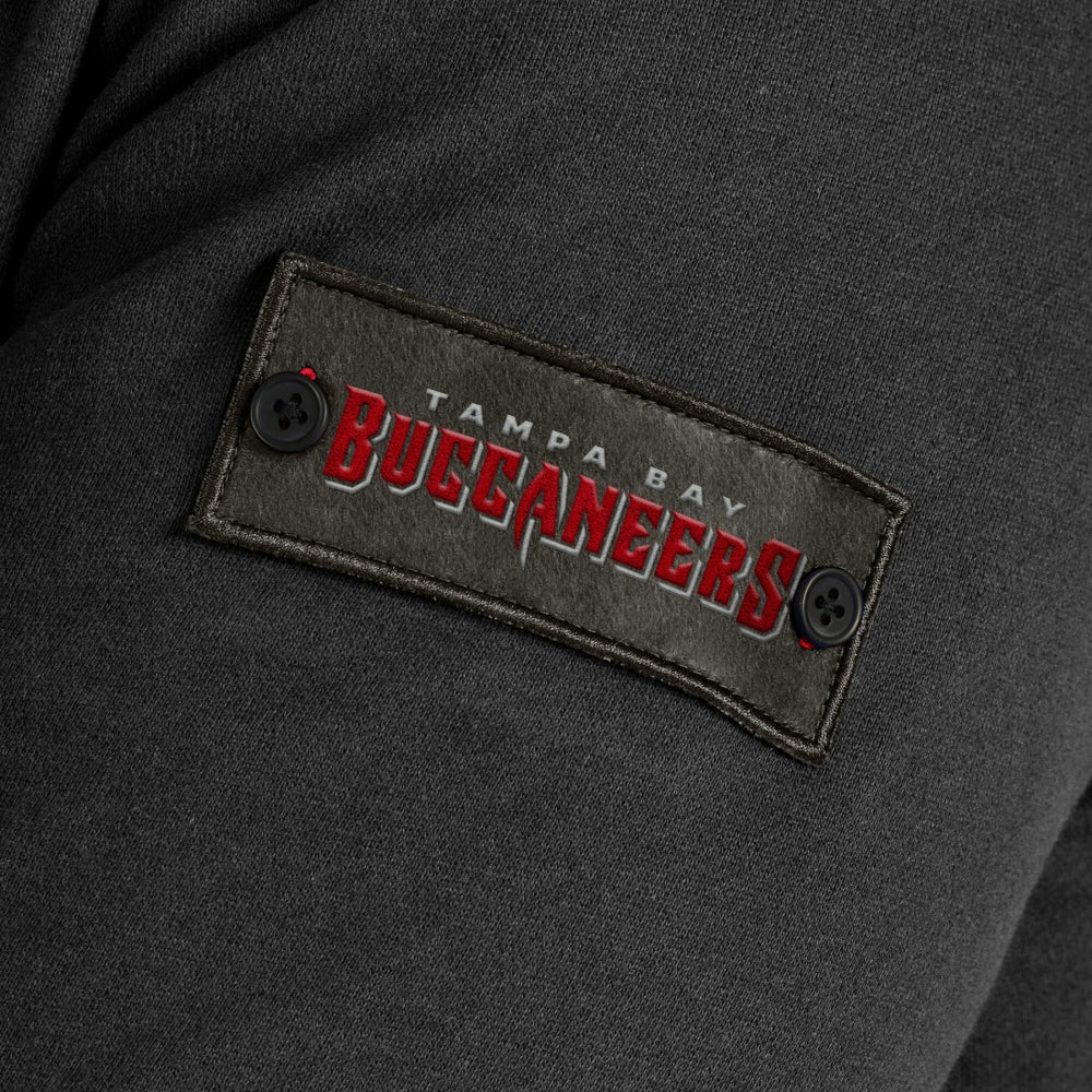 Tampa Bay Buccaneers J. Palmer QB1 Full-Zip Sweatshirt Black | NFL