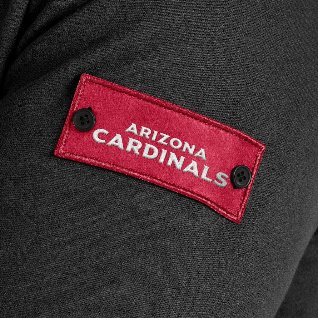 Arizona Cardinals J. Palmer QB1 Full-Zip Sweatshirt Black | NFL
