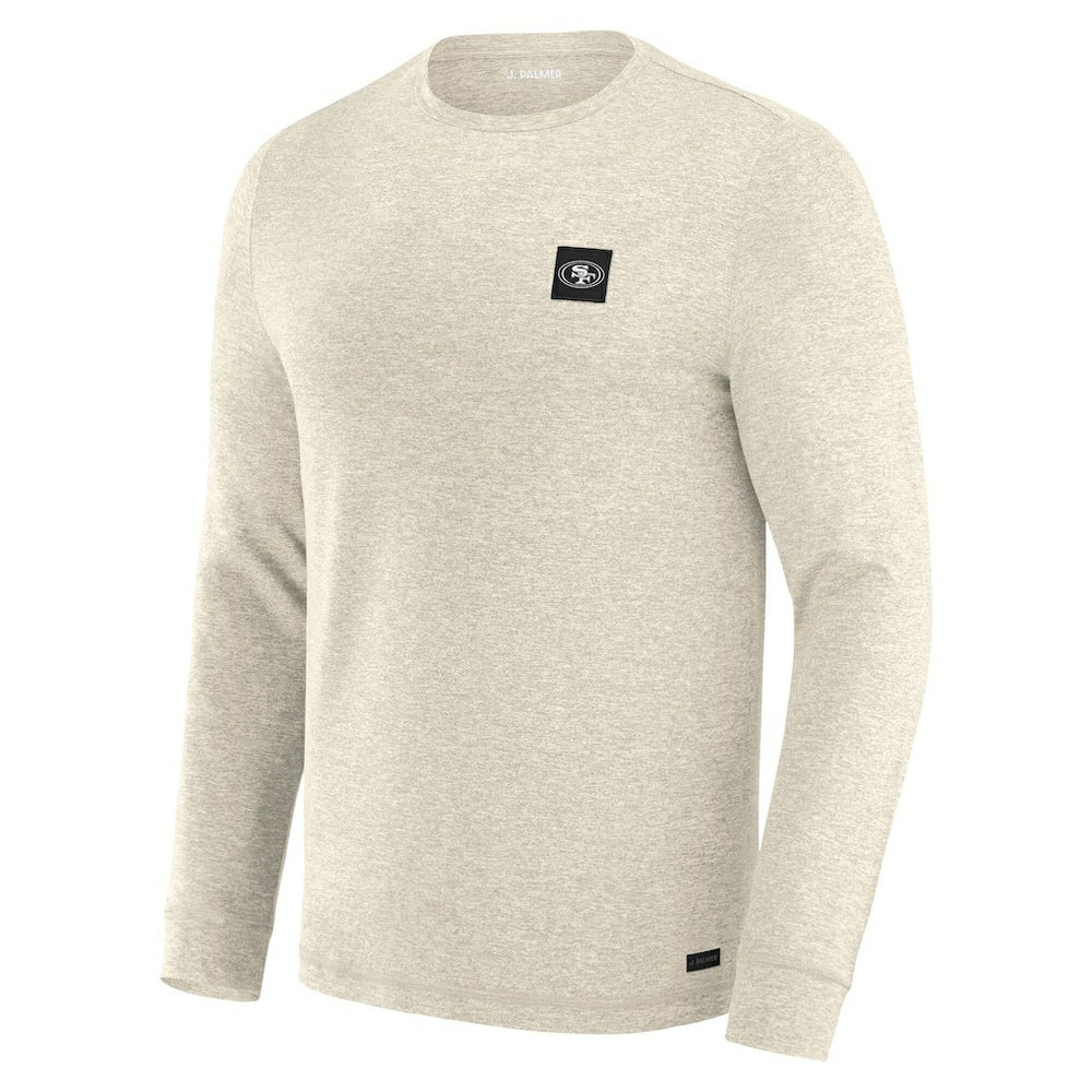 San Francisco 49ers J. Palmer Four Down Long Sleeve T-Shirt Cream | NFL