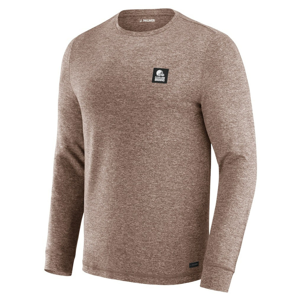 Cleveland Browns J. Palmer Four Down Long Sleeve T-Shirt Brown | NFL