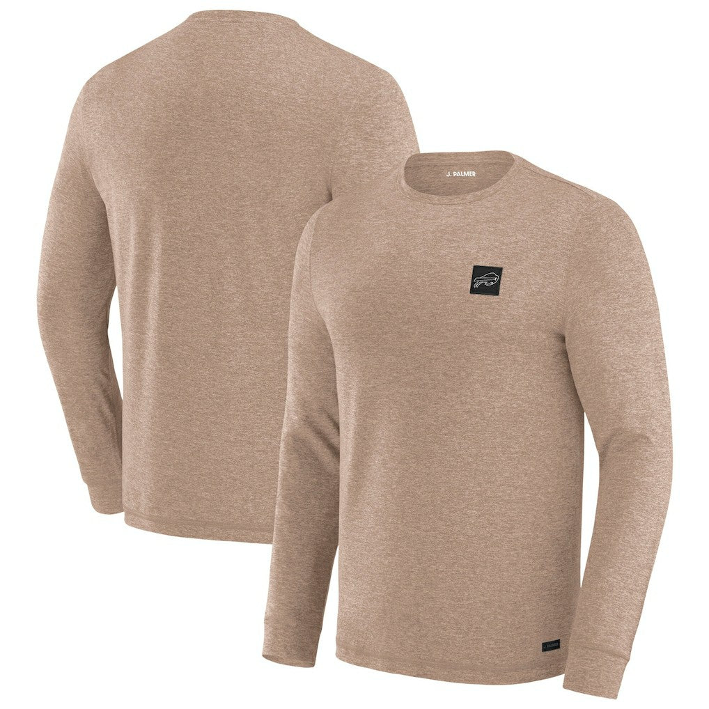 Buffalo Bills J. Palmer Four Down Long Sleeve T-Shirt Tan | NFL