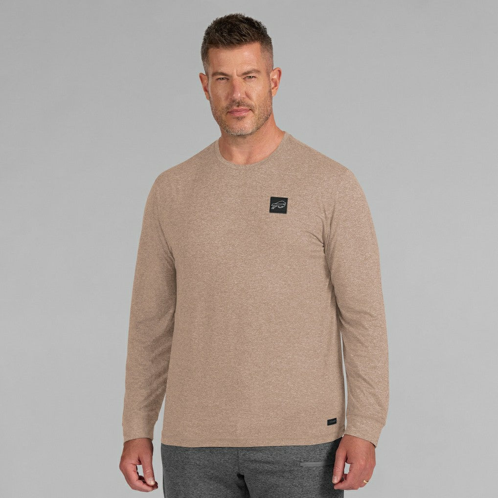 Buffalo Bills J. Palmer Four Down Long Sleeve T-Shirt Tan | NFL