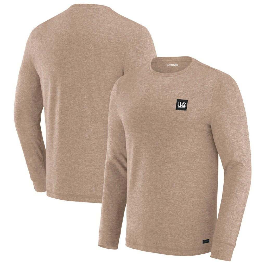 Cincinnati Bengals J. Palmer Four Down Long Sleeve T-Shirt Tan | NFL
