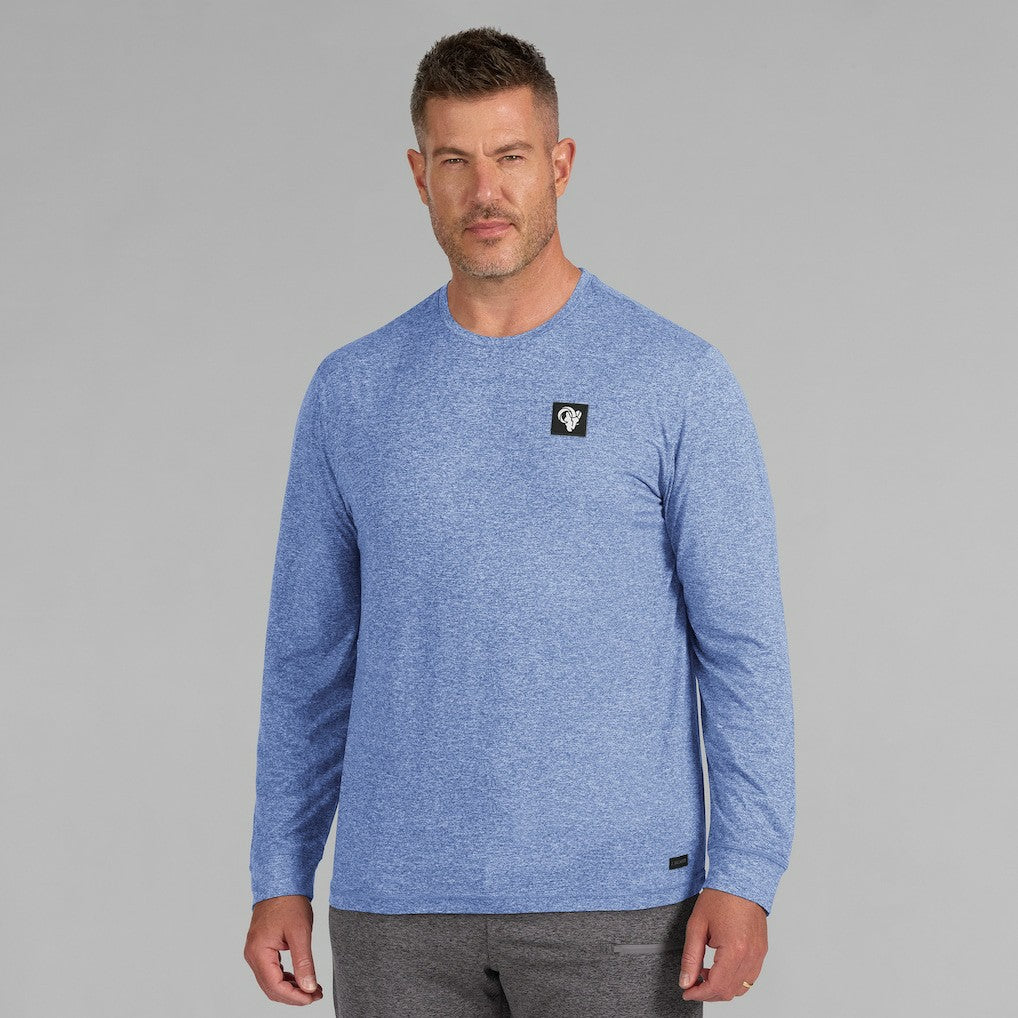 Los Angeles Rams J. Palmer Four Down Long Sleeve T-Shirt Royal | NFL