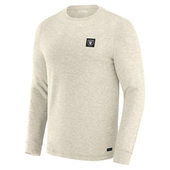 Las Vegas Raiders J. Palmer Four Down Long Sleeve T-Shirt Cream | NFL