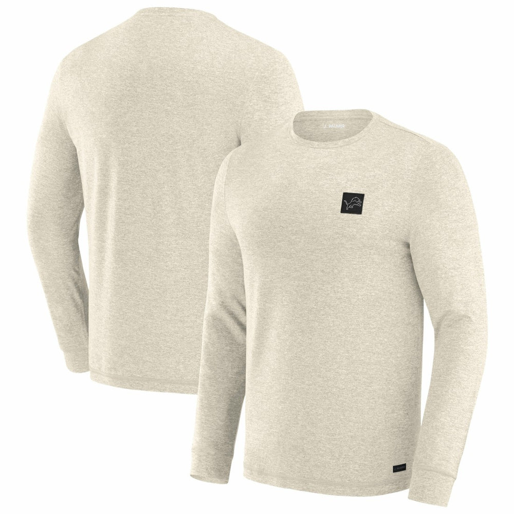 Detroit Lions J. Palmer Four Down Long Sleeve T-Shirt Cream | NFL