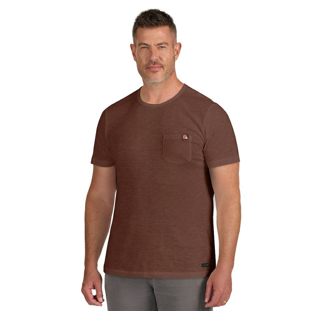 Cleveland Browns J. Palmer In-The-Pocket T-Shirt Brown | NFL