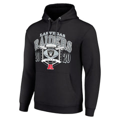 Las Vegas Raiders Starter 80s Retro Pullover Hoodie Black | NFL