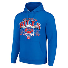 Buffalo Bills Starter 80s Retro Pullover Hoodie Royal | NFL