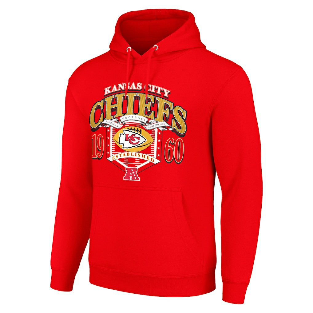 Kansas City Chiefs Starter 80s Retro Pullover Hoodie Red | NFL