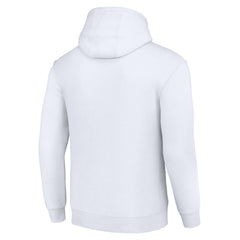 Detroit Lions Starter 80s Retro Pullover Hoodie White | NFL