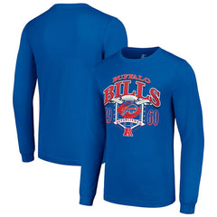 Buffalo Bills Starter Retro Long Sleeve Graphic T-Shirt Royal | NFL