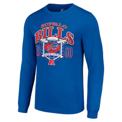 Buffalo Bills Starter Retro Long Sleeve Graphic T-Shirt Royal | NFL