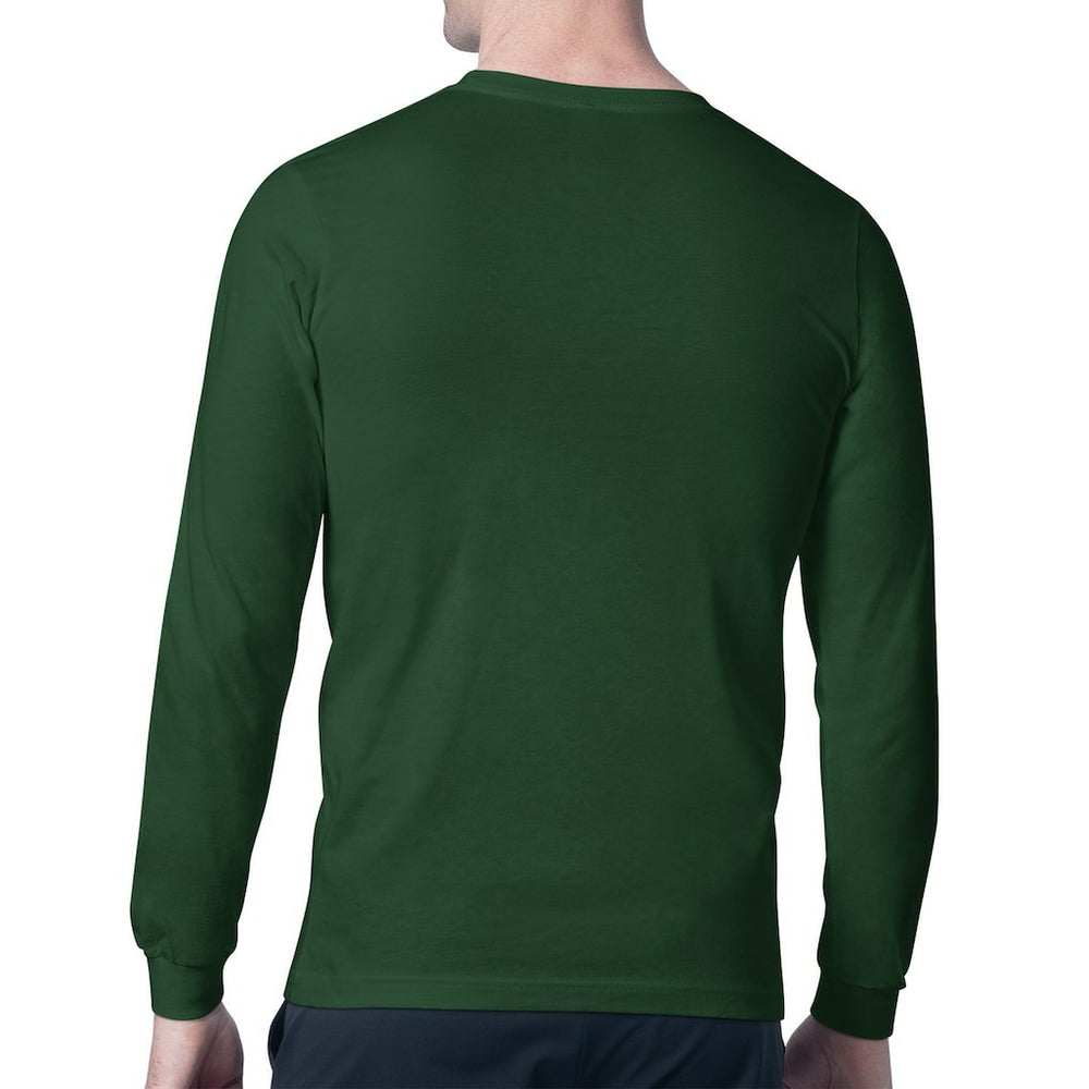 Green Bay Packers Starter Retro Long Sleeve Graphic T-Shirt Olive | NFL