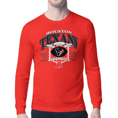 Houston Texans Starter Retro Long Sleeve Graphic T-Shirt Red | NFL