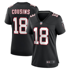 Kirk Cousins Atlanta Falcons Women's Alternate Game Jersey Black | Nike for Sale