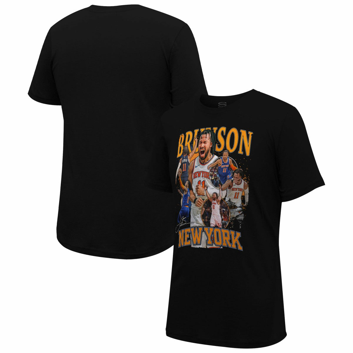 Jalen Brunson New York Knicks Stadium Essentials Unisex Player Crossroads T-Shirt Black - NBA