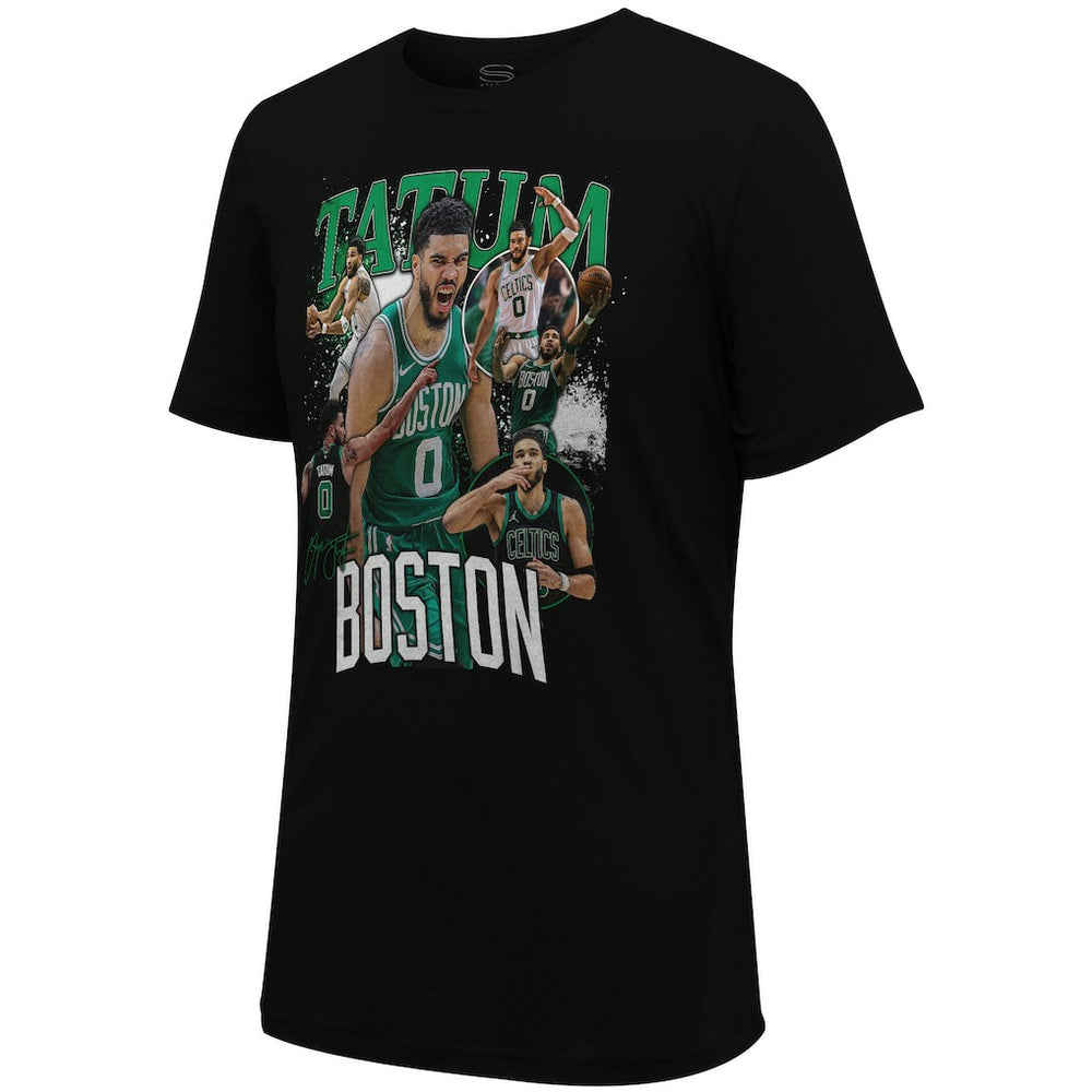 Jayson Tatum Boston Celtics Stadium Essentials Unisex Player Crossroads T-Shirt Black - NBA