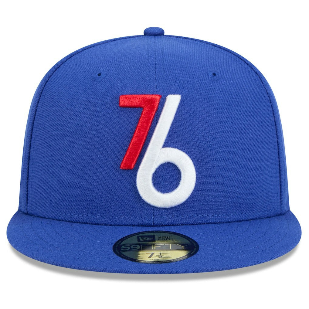 Philadelphia 76ers 2024/25 City Edition Alternate 59FIFTY Fitted Hat Royal - NBA