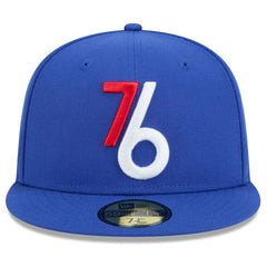 Philadelphia 76ers 2024/25 City Edition Alternate 59FIFTY Fitted Hat Royal - NBA