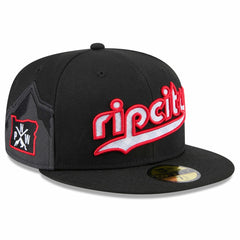 Portland Trail Blazers 2024/25 City Edition 59FIFTY Fitted Hat Black - NBA