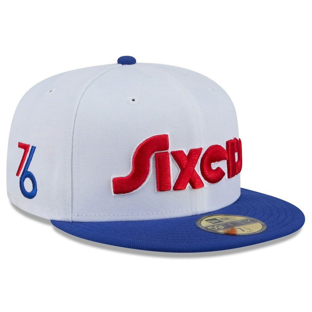 Philadelphia 76ers 2024/25 City Edition 59FIFTY Fitted Hat White - NBA