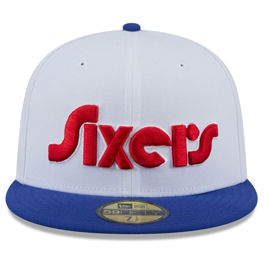 Philadelphia 76ers 2024/25 City Edition 59FIFTY Fitted Hat White - NBA