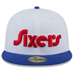 Philadelphia 76ers 2024/25 City Edition 59FIFTY Fitted Hat White - NBA