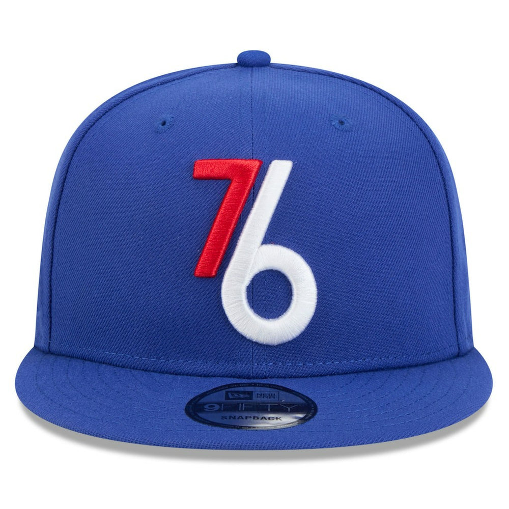 Philadelphia 76ers 2024/25 City Edition Alternate 9FIFTY Snapback Hat Royal - NBA