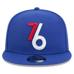 Philadelphia 76ers 2024/25 City Edition Alternate 9FIFTY Snapback Hat Royal - NBA