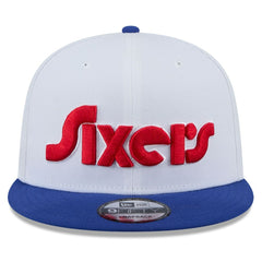 Philadelphia 76ers 2024/25 City Edition 9FIFTY Snapback Hat White - NBA