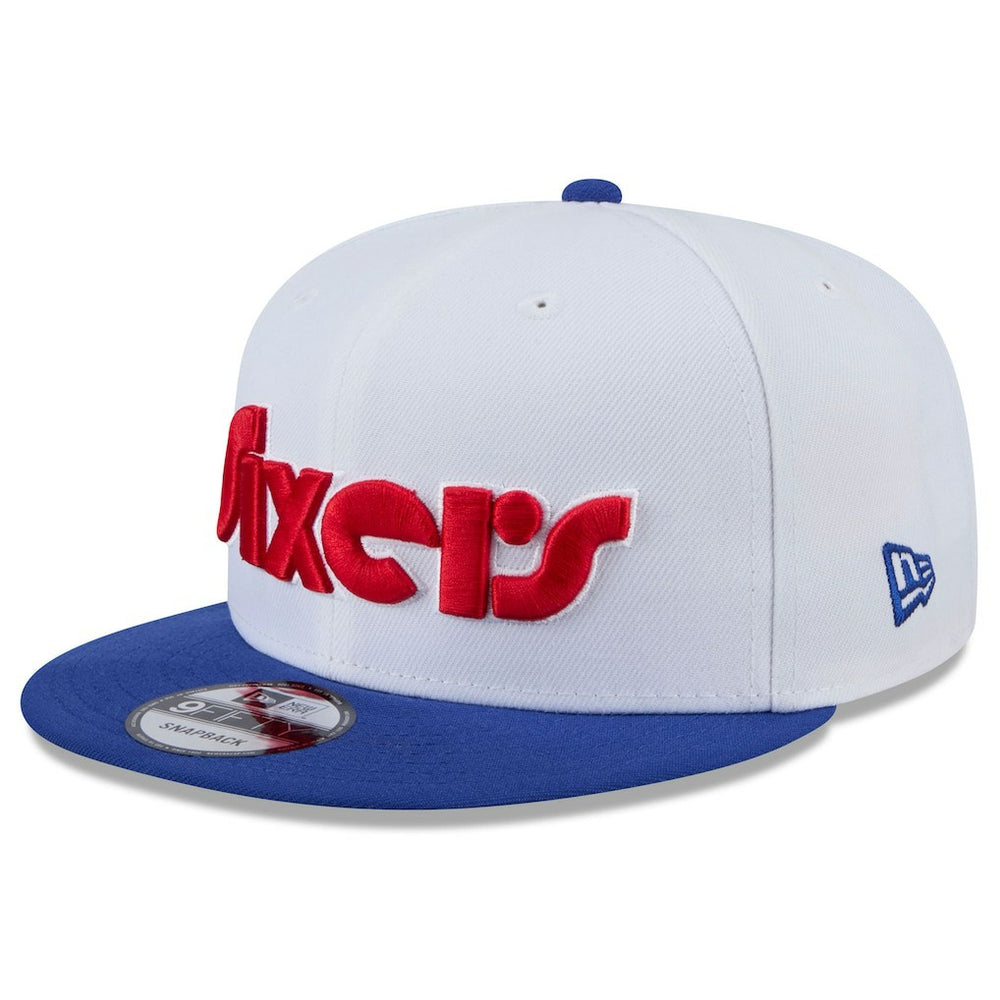 Philadelphia 76ers 2024/25 City Edition 9FIFTY Snapback Hat White - NBA