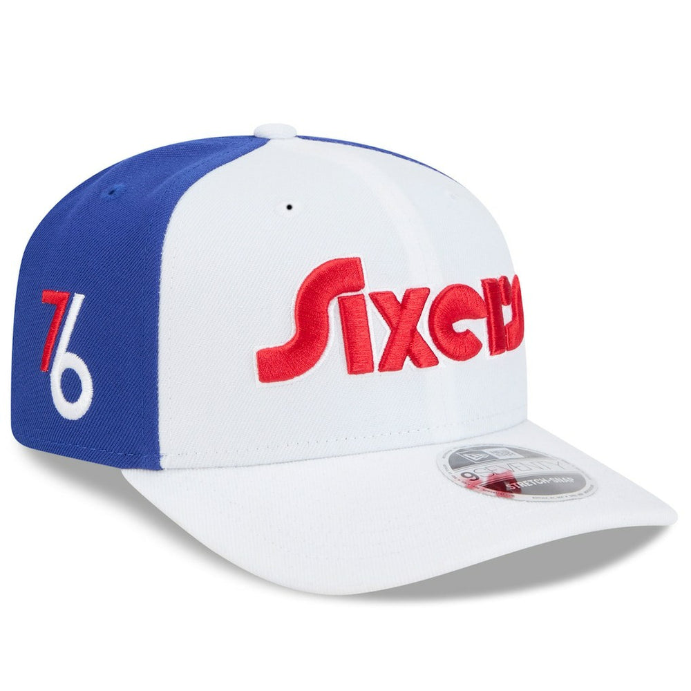 Philadelphia 76ers 2024/25 City Edition 9SEVENTY Stretch-Snap Hat White - NBA