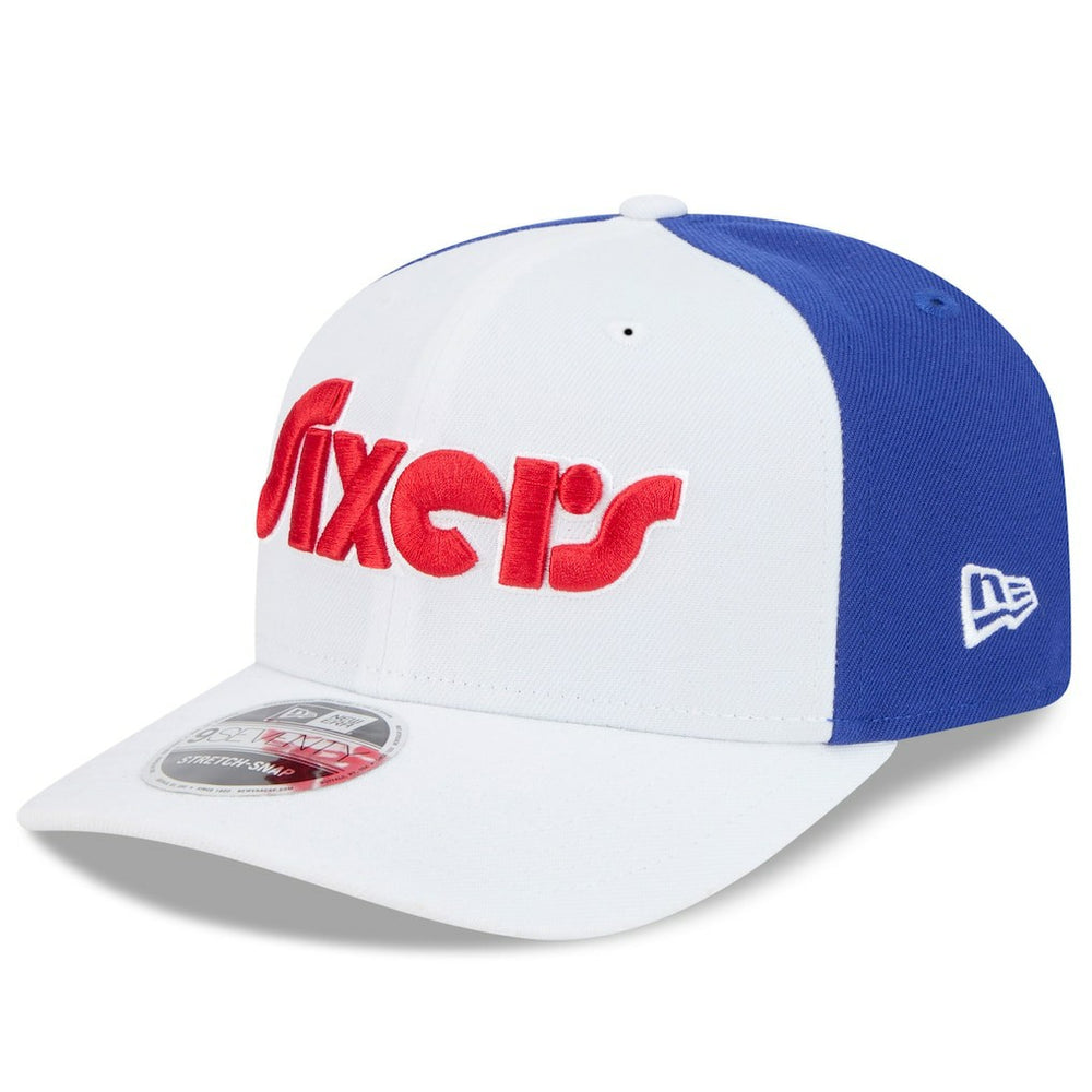 Philadelphia 76ers 2024/25 City Edition 9SEVENTY Stretch-Snap Hat White - NBA