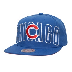 Chicago Cubs Mitchell & Ness Full Frontal Snapback Hat - MLB